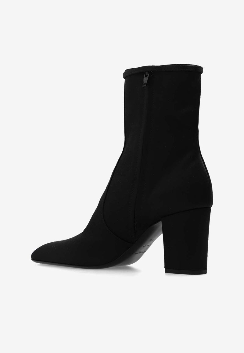 Betty 70 Satin Ankle Boots