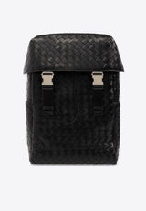 Intrecciato Flap Backpack