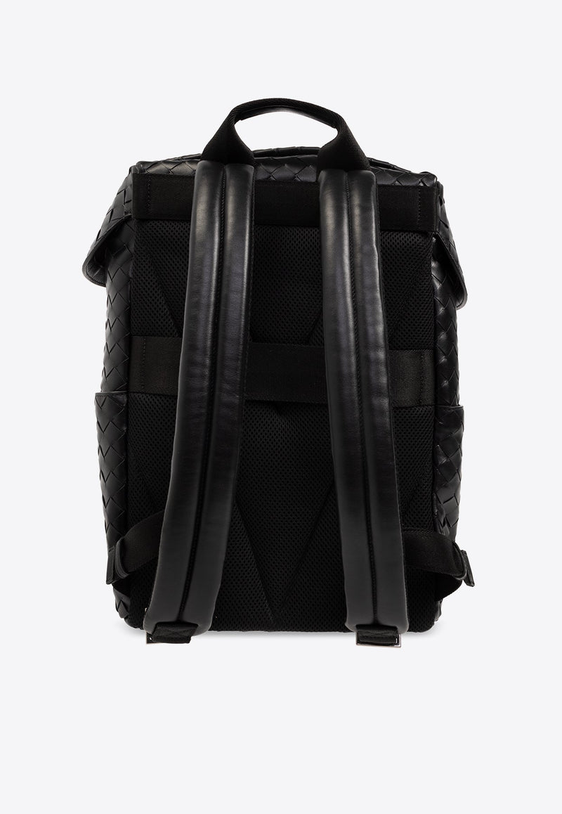 Intrecciato Flap Backpack