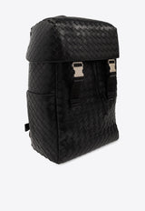 Intrecciato Flap Backpack