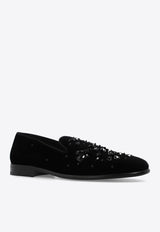 Milano Rhinestone Embellished Loafers