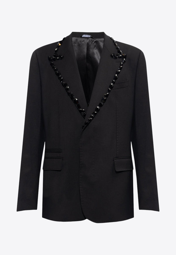 Sicilia Single-Breasted Tuxedo Jacket