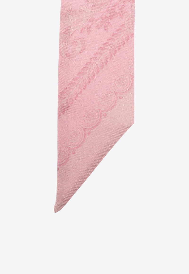 Barocco Silk Tie Scarf