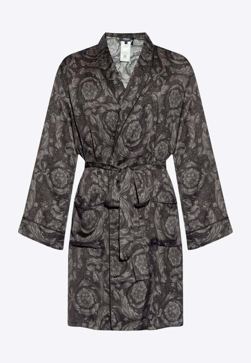 Barocco Satin Robe