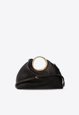 Le Calino Ring Top Handle Bag in Nappa Leather