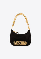 Logo Lettering Chain Shoulder Bag