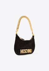 Logo Lettering Chain Shoulder Bag