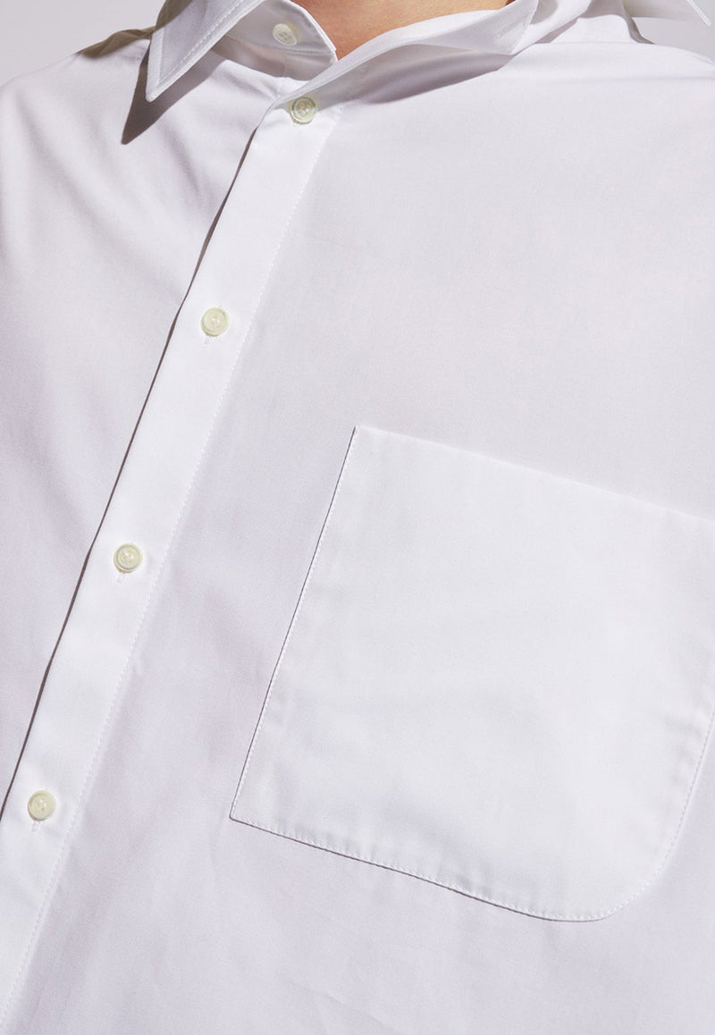 Cuadro Asymmetrical Long-Sleeved Shirt
