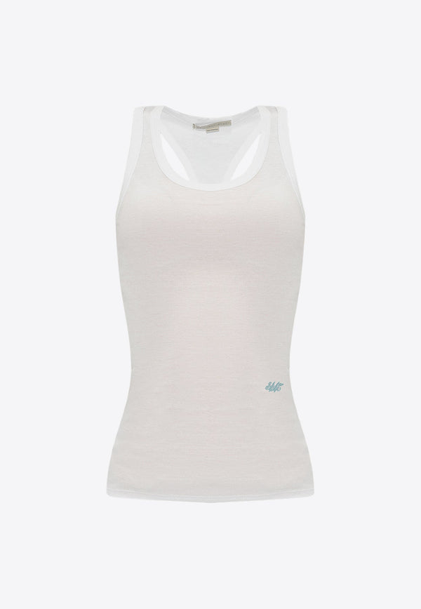 Logo Embroidered Tank Top