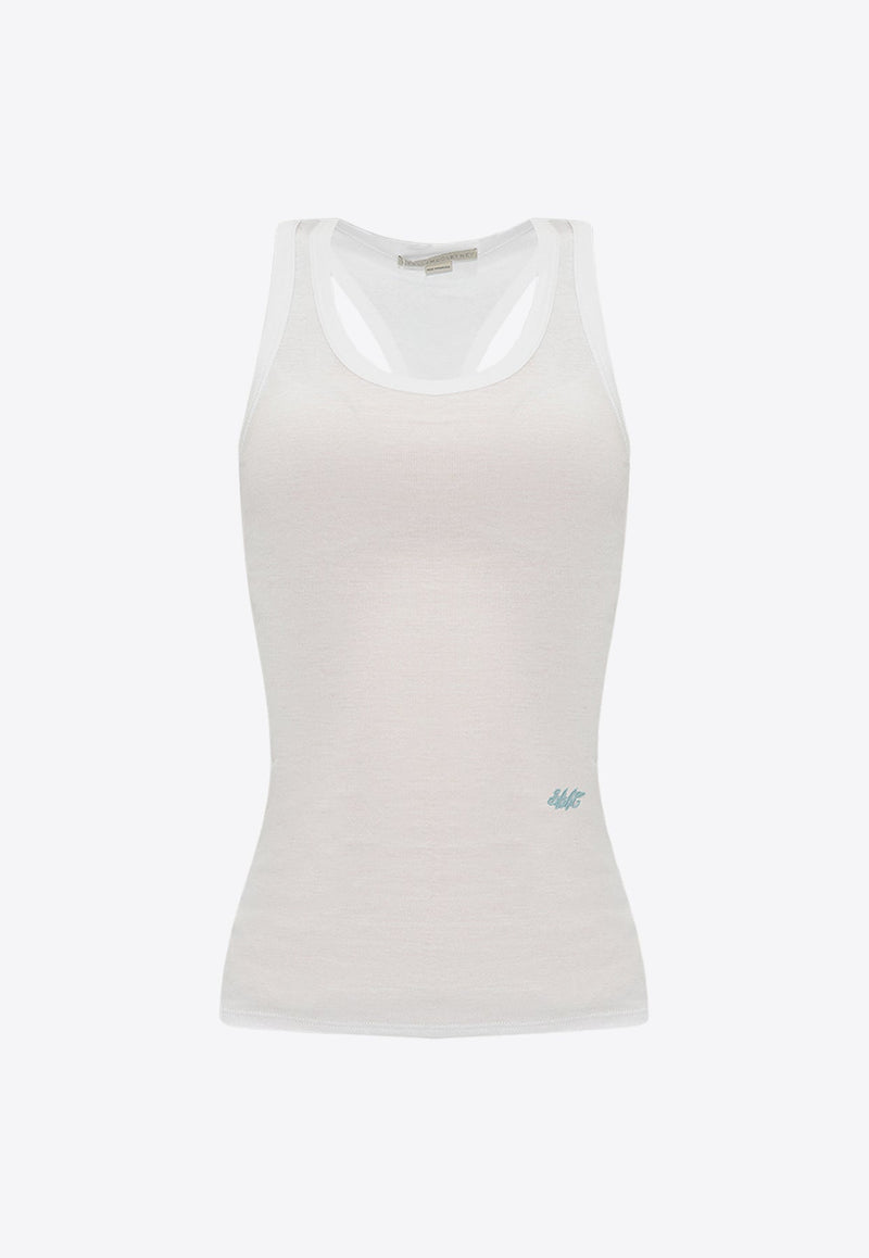 Logo Embroidered Tank Top