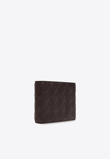 Intrecciato Leather Bi-Fold Wallet