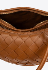 Small Gemelli Intrecciato Leather Shoulder Bag