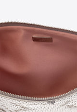 Callie Sequin Embellished Shoulder Bag