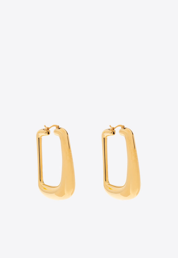 Les Boucles Oval Hoop Earrings