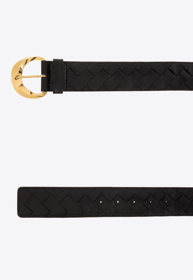 Essential Intrecciato Leather Twist Belt