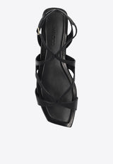 Ayla Nappa Leather Flat Sandals