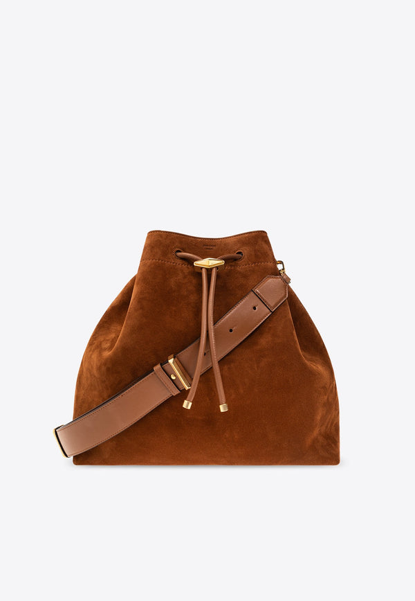 Bon Bon Suede Bucket Bag