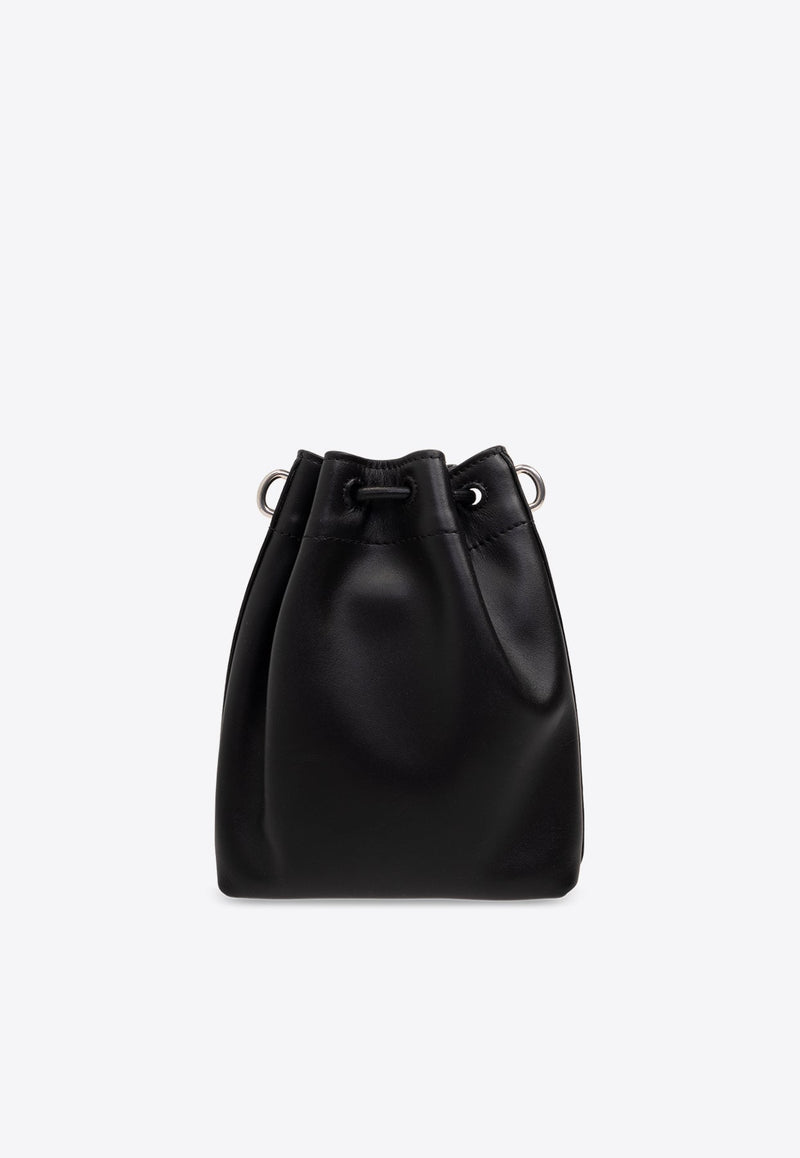 Mini Cinch Bon Bon Bucket Bag in Calf Leather