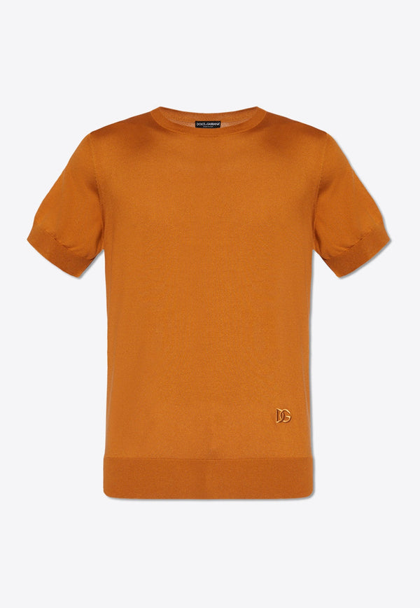 DG Embroidered Knitted T-shirt
