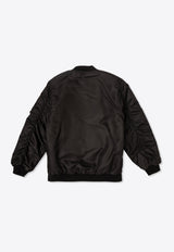 Boys Logo Tag Bomber Jacket