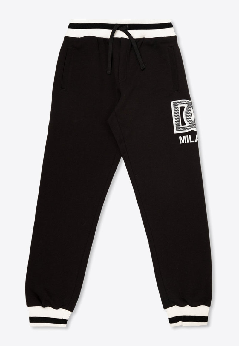 Boys Logo Print Track Pants