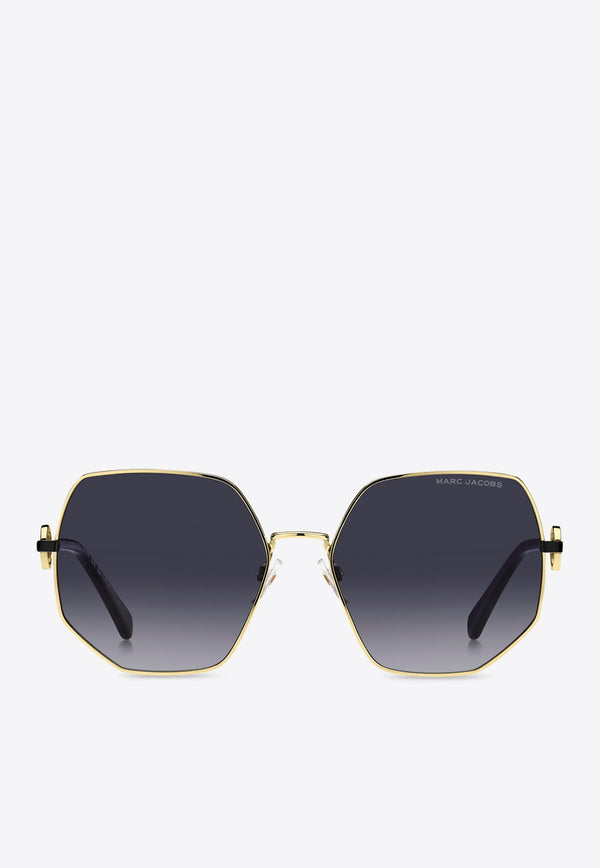 The J Marc Monogram Geometric Sunglasses