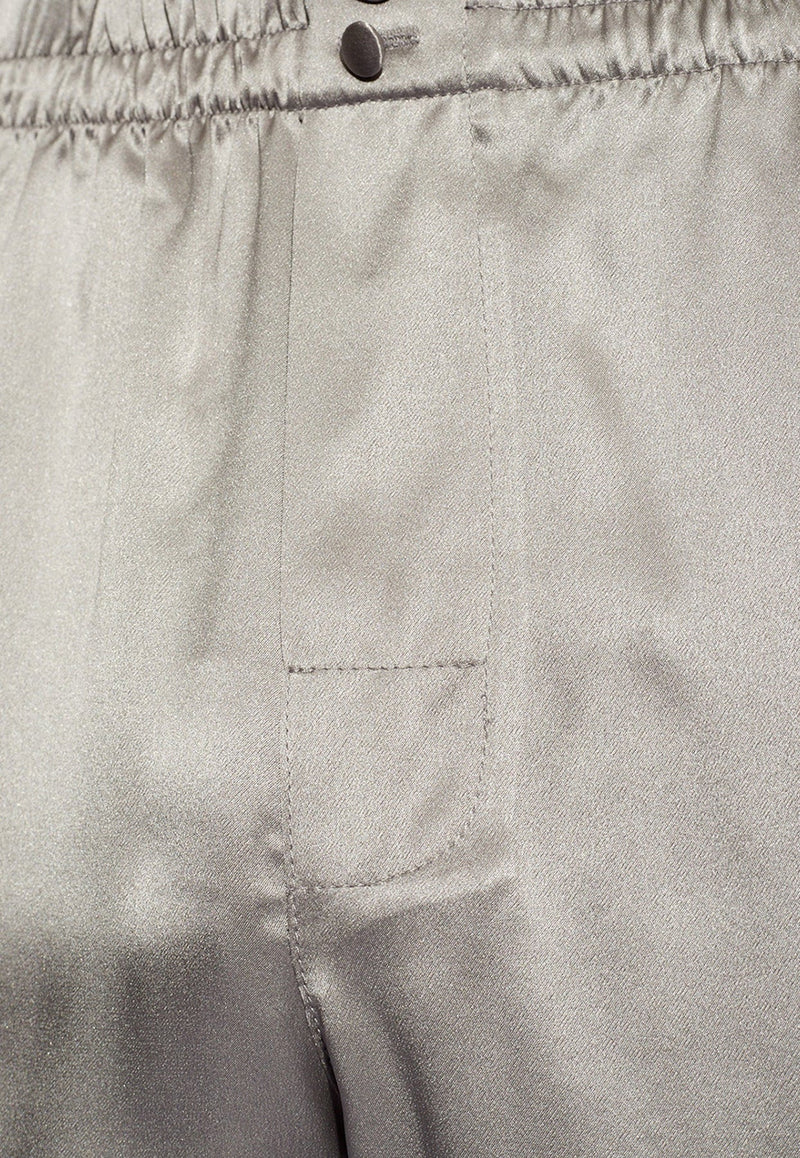 Silk Elasticated Shorts