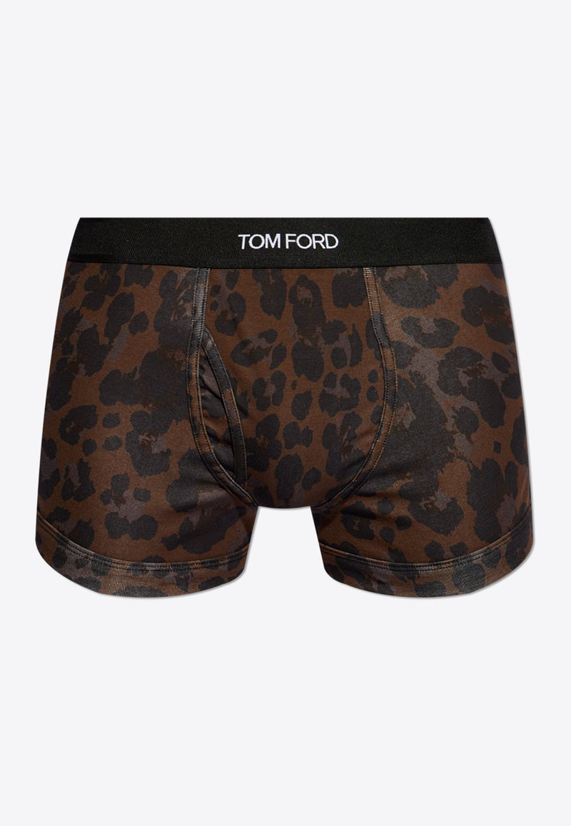 Leopard Print Boxer Briefs