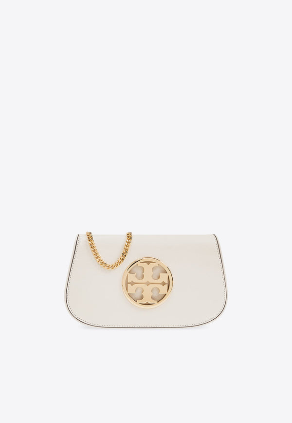 Reva Leather Chain Clutch