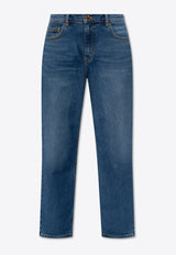 Flared Cropped Jeans