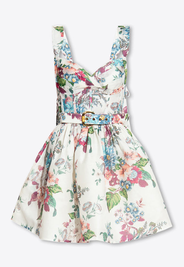 Matchmaker Floral Print Mini Dress