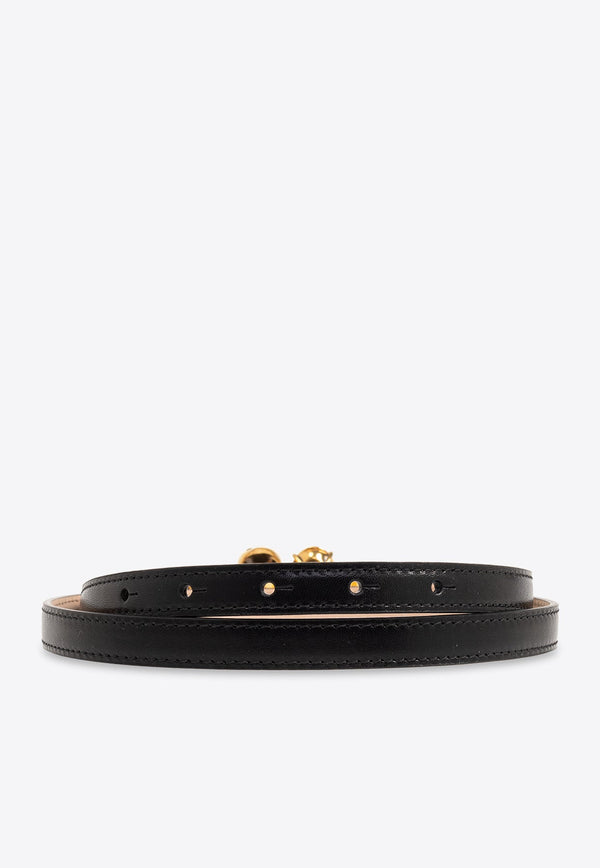 The Knuckle Thin Leather Belt