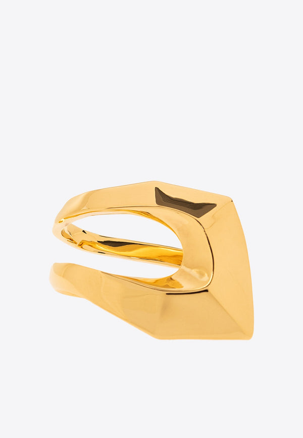 Modernist Double Ring