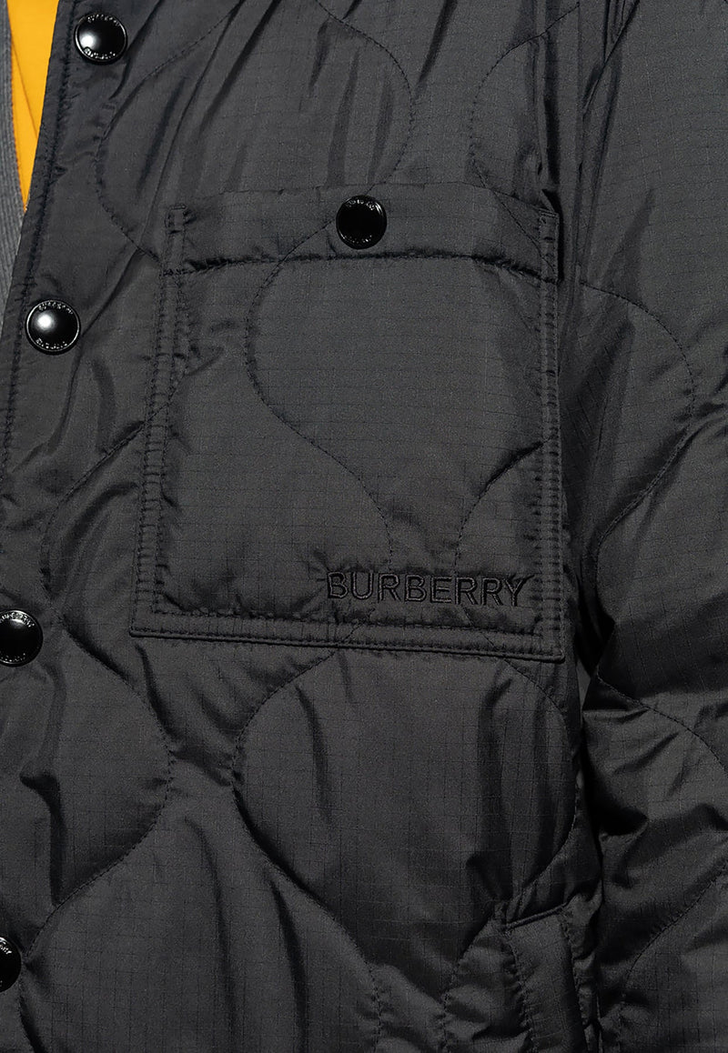 Reversible Quilted Thermoregulated Overshirt