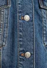 Button-Up Denim Jacket
