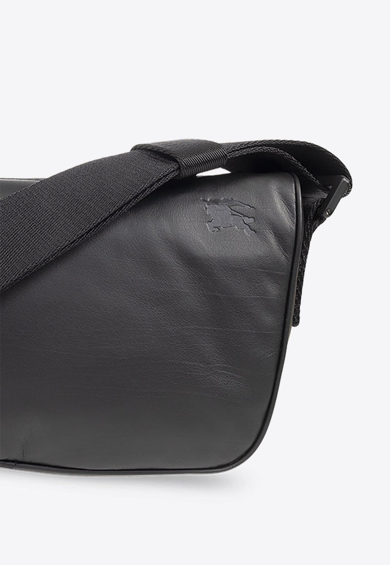 Shield Leather Shoulder Bag