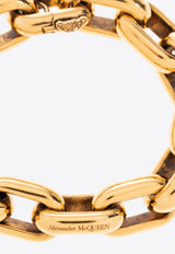 Logo-Engraved Peak Chain Bracelet