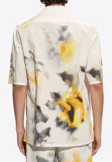 Obscured Floral Short-Sleeved Shirt