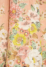 Matchmaker Floral Print Midi Dress