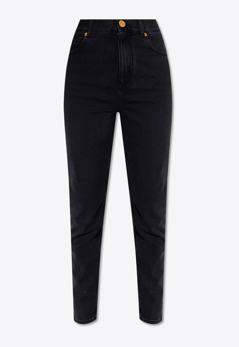 High-Waist Skinny Jeans