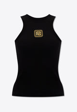 Logo Embroidered Tank Top