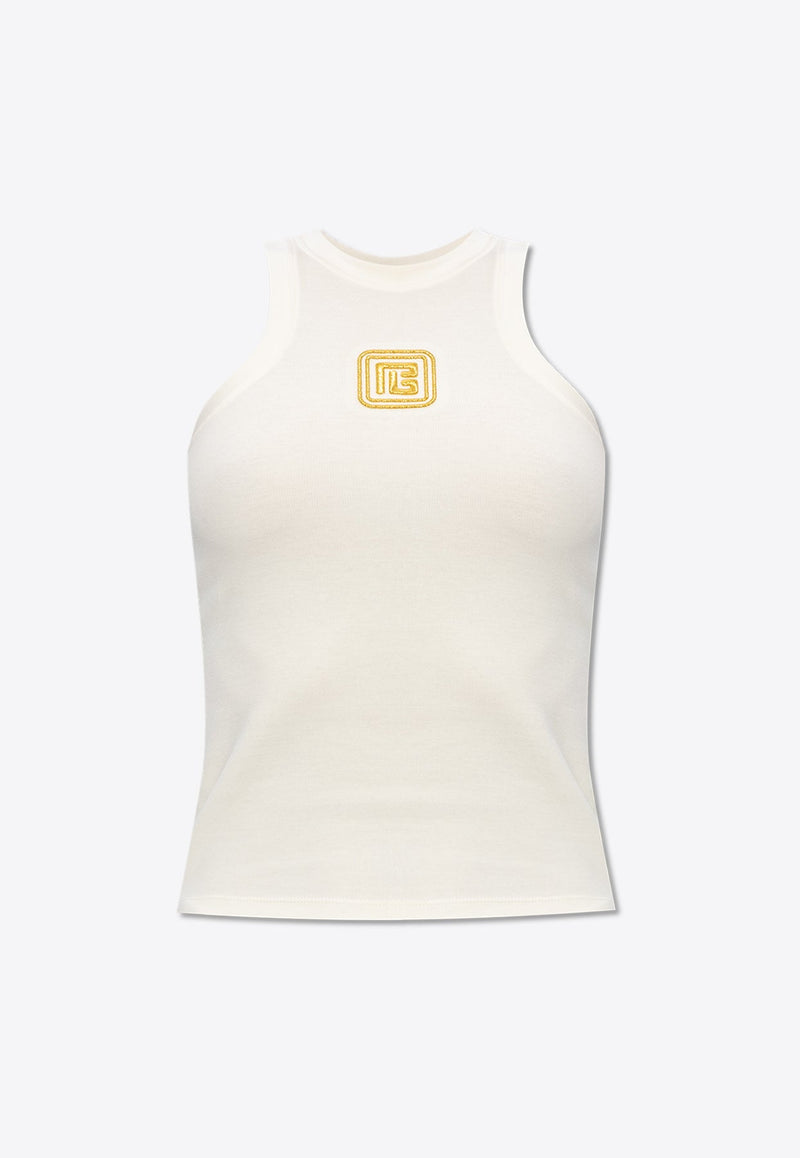 Logo Embroidered Tank Top