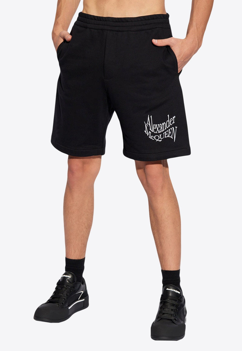 Warped Logo Shorts