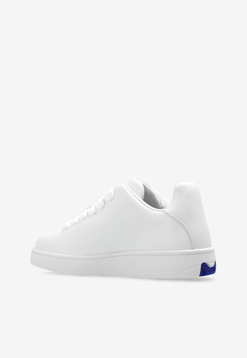 Box Leather Low-Top Sneakers