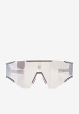 Fleche Full Rectangular Mask Sunglasses