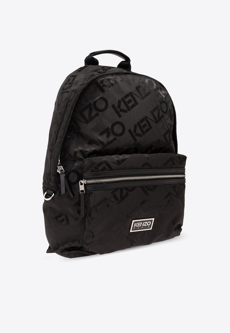 Kenzogram Logo Plaque Backpack