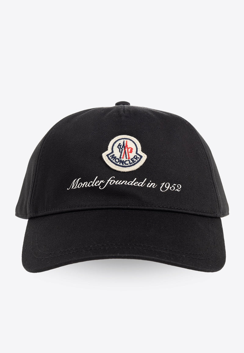 Logo Patch Baseball Cap