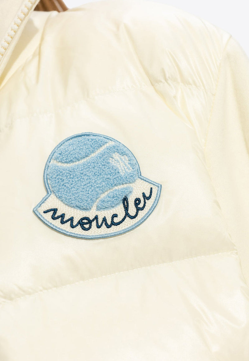 Maglia Logo Patch Down Jacket