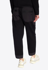 Paneled Track Pants