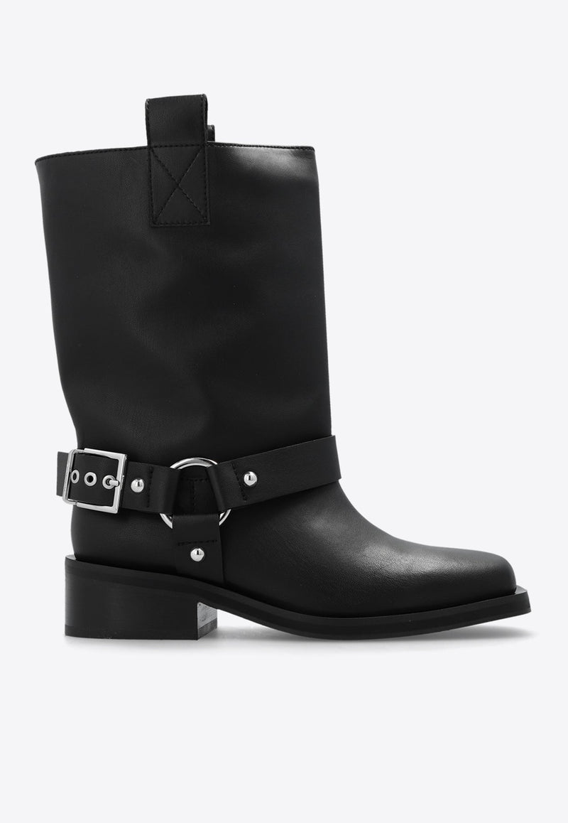 Buckle Biker Boots